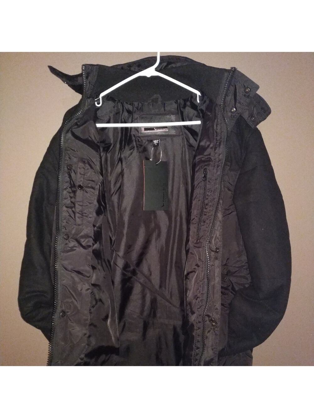 Hawke and Co. Henry Mixed Media Jacket / Black L